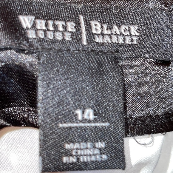 White House Black Market Houndstooth skirt - Picture 4 of 5